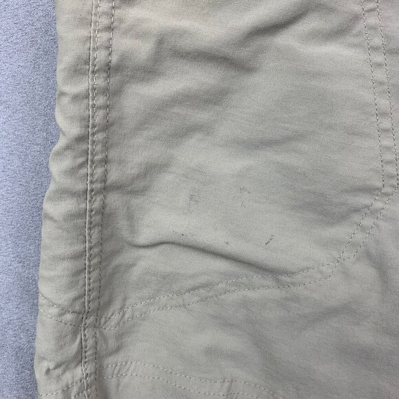 Eddie Bauer First Ascent Mens Shorts 38 Beige Cargo Guide Pro Nylon Spandex - Picture 4 of 12
